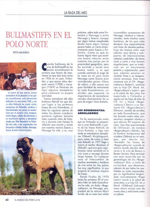 Articulos publicados por Christina de Lima-Netto, Castro-Castalia Bullmastiffs