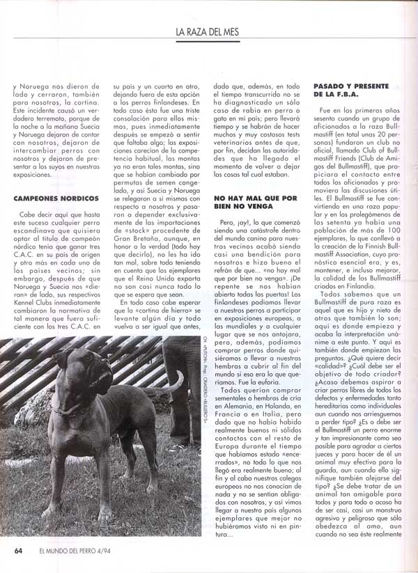 Articulos publicados por Christina de Lima-Netto, Castro-Castalia Bullmastiffs