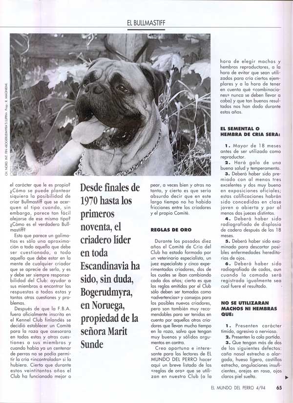 Articulos publicados por Christina de Lima-Netto, Castro-Castalia Bullmastiffs